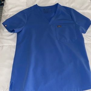 Ceil Blue Figs Scrub Top